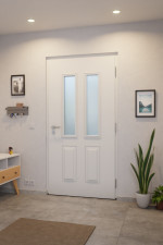 Hörmann Haustür ISOPRO Secur IPS 410 RAL 9016-RAL 9016 Stilwelt innen