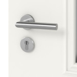 Hörmann Haustür ISOPRO Secur IPS 410 RAL 9016-RAL 9016 Detail Oberfläche