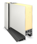 Hörmann Haustür ISOPRO Secur IPS 410 RAL 9016-RAL 9016 Detail Querschnitt