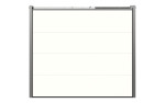 FLEXIDOOR Garagentor Sektionaltor Pro Glatt L-Sicke RAL 9010 2
