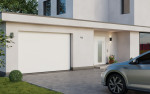 FLEXIDOOR Garagentor Sektionaltor Pro Glatt L-Sicke RAL 9010 4