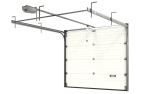 FLEXIDOOR Garagentor Sektionaltor Pro Glatt L-Sicke RAL 9010 3