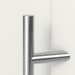 Haustür Kunststoff Premium Plus F016 RAL 9016-RAL 9016 Detail Drücker