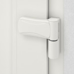 Haustür Kunststoff Premium Plus F047 RAL 9016-RAL 9016 Detail Bänder