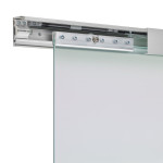 Details von FLEXO Exclusiv Schiebetürsystem Eloxal Silber