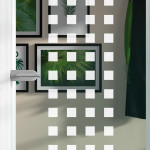 Detail von FLEXO Klarglas Quadro L 5621 Glastür