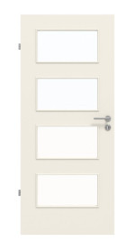 Frontbild von Reinweiß RAL 9010 LA 9 ProLine Lack Innentür - Hörmann
