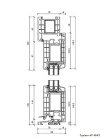 Profilsystem KF 404 S