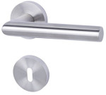 Türdrücker von Südmetall für HUGA Innentür-Set Asteiche Basic Durat stumpfeinschlagend mit Zarge und Drücker
