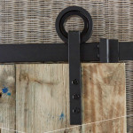 Detail 2 von Schiebetürsystem Modern Schwarz für Holztüren - Intersteel
