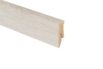 Sockelleiste Eiche HISTORIC ARCTIC folienummantelt 2600 x 50 x 18 mm - Kaindl