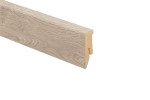 Sockelleiste Eiche SANDOLO folienummantelt 2600 x 50 x 18 mm - Kaindl