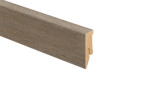 Sockelleiste Eiche BACOA folienummantelt 2600 x 50 x 18 mm - Kaindl