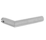 T-Form Drücker für PZ 92 mm Renovationslangschild Edelstahl matt für Zimmertüren - ProGriff
