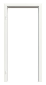 Bild von Zarge  für Schallschutztüren Weißlack RAL 9016 Premium ZA-01 mit Rundkante 