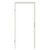 WESTAG Blockrahmen für Wohnungseingangstüren Klassik Weiß (RAL 9010) Weißlack