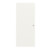 Schiebetür Basic Dekor Weiß ähnl. RAL 9016 Dekorfolie 4.19 