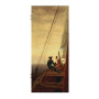 Auf einem Segelschiff Innentür Caspar David Friedrich Reproduktion