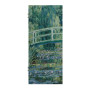 Die japanische Brücke Innentür Claude Monet Reproduktion