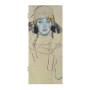 Frauenkopf Innentür Gustav Klimt Reproduktion