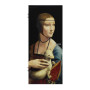 Die Dame mit dem Hermelin Innentür Leonardo da Vinci Reproduktion