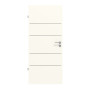 Frontansicht von GARANT Zimmertür Corona 833 Pearl White CePaL