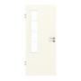 Frontansicht von GARANT Zimmertür 9417-60 Snow White CPL mit Lichtausschnitt LA-5 bandseitig Sprosse SP10