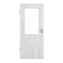 Frontansicht von GARANT Zimmertür Authentic Grigio GCK08 mit Lichtausschnitt LA-6