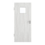 Frontansicht von GARANT Zimmertür Authentic Grigio GCK08 mit Lichtausschnitt LA-7