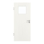 Frontansicht von GARANT Zimmertür Authentic Bianco GCK08 mit Lichtausschnitt LA-9
