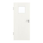 Frontansicht von GARANT Objektinnentür Authentic Bianco GCK08 mit Lichtausschnitt LA-8