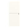 Frontansicht von GARANT Schiebetür Corona 831 Pearl White CePaL 