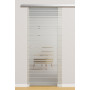 Bild von Ufficio Motiv matt Glasschiebetür-Set inkl. Schiebetürsystem S65 - Erkelenz