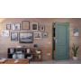 Front-Milieuansicht von CLASSEN Innentür Frame 5.9 Uni Green Dekorfolie