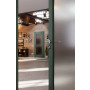 CloseUp-Milieuansicht von CLASSEN Innentür Frame 5.6 Uni Green Dekorfolie mit Lichtausschnitt