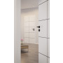 CloseUp-Milieuansicht von Linea Black M22 Weißlack RAL 9016 Innentür - Deine Tür