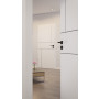 CloseUp-Milieuansicht von Linea Black M42 Weißlack RAL 9016 Innentür - Deine Tür