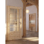 CloseUp-Milieuansicht von Typ 6002-SP10 Kiefer Massivholz Innentür - Radex