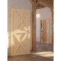 CloseUp-Milieuansicht von Loft XX Fichte Massivholz Innentür - Radex