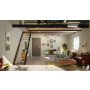 Main-Milieuansicht von HÖRMANN Wohnungseingangstür Groove 11 Staubgrau RAL 7037 Lack DesignLine