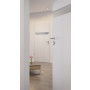CloseUp-Milieuansicht von HÖRMANN Innentür Pure 1 Eiche Weiß Duradecor DesignLine mit Lichtausschnitt quer