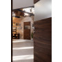 CloseUp-Milieuansicht von HÖRMANN Innentür Pure 2 Alpineiche quer Duradecor DesignLine mit Lichtausschnitt quer