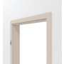 Detailansicht der Zarge von CLASSEN Innentür-Set Kaschmir CPL 4.3 mit Zarge und Drücker