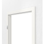 Detailansicht der Zarge von LEBO Innentür-Set Weiß RAL 9016 CPL mit Zarge und Drücker