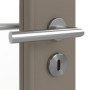 Detailansicht der Oberfläche von Taupe RAL 7048 LA 27 Mattlack ProLine Innentür - Hörmann