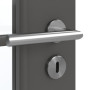 Detailansicht der Oberfläche von GARANT Zimmertür 10622-60 Ebony CPL mit Lichtausschnitt LA-2 Sprosse SP0