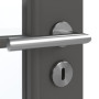 Detailansicht der Oberfläche von GARANT Zimmertür 10622-60 Ebony CPL mit Lichtausschnitt LA-3 Sprosse SP10