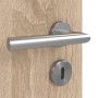 Detailansicht der Oberfläche von GARANT Zimmertür Authentic Eiche CPL mit Lichtausschnitt LA-5 bandseitig Sprosse SP10