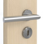 Detailansicht der Oberfläche von GARANT Zimmertür Authentic Sand GCK08 mit Lichtausschnitt LA-6