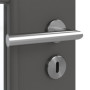 Detailansicht der Oberfläche von GARANT Zimmertür 10622-60 Ebony CPL mit Lichtausschnitt LA-6 Sprosse SP10